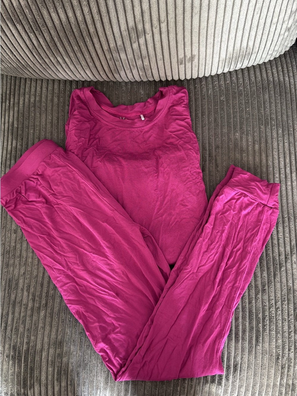Magenta Two-Piece Lounge Set